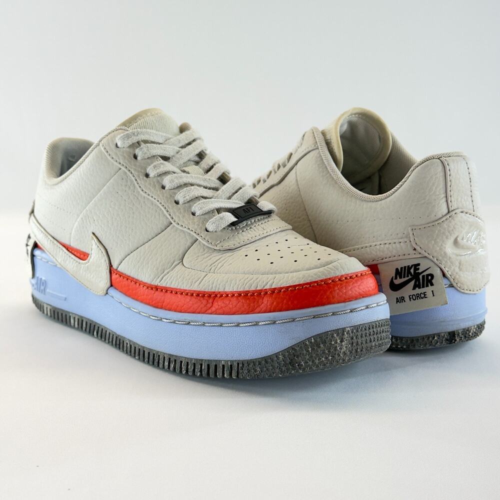 Nike Air Force 1 Jester XX SE Light Bone AT2497-002 Women 8.5 Leather Lace Up